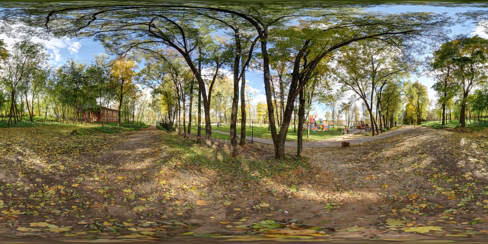 Парк им. И. Лямина. Верхняя аллея.